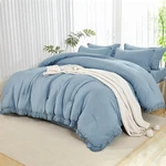 Andency Queen Comforter Set With Sheets Grayish Blue -7 Pieces Boho Tassel Be.... Fixed Price $77.42.