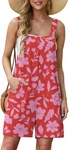 Women Summer Boho Romper Sleeveless Loose Short Jumpsuit Casual Beach Outfit. Fixed Price $44.09.
