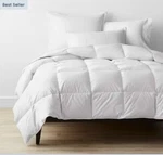 The Company Store Lacrosse Loftaire White Down Alternative Light Comforter-full. Fixed Price $160.00.