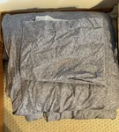 Full/queen Camden Chambray Solid Print Comforter Set 510 Design - Grey. Fixed Price $22.99.