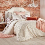 Peri Home King Comforter Set Vintage Tile Linen 3 Pc. Fixed Price $209.93.