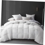 Hotel Grand Luxury White Goose Feather Down Fiber Comforter King All Season. Fixed Price $126.67.