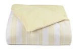 Martha Stewart Essentials Down Alternative Plaid Reversible Yellow. Fixed Price $29.99.
