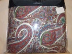 Ralph Lauren Norwich Road Paisley 3P Full Queen Comforter Shams Set. Fixed Price $389.95.