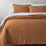 Heavyweight Linen Blend Comforter & Sham Set - Casaluna. Fixed Price $59.99.
