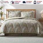 Tommy Bahama Raffia Palms Reversible 4-PIECE King Comforter Set. Fixed Price $155.00.
