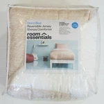 Room Essentials Comforter Twin Xl Dorm Bed Reversible Jersey Sherpa Peach. Fixed Price $21.88.