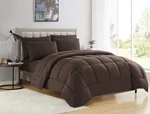 Sweet Home Collection Down Alternative Comforter All Season Full, Brown. Fixed Price $55.99.