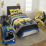 The Rise Of Gru "minions Black Gold" 3PC Twin Sheet Set. Fixed Price $47.17.