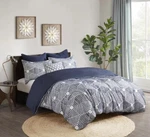 Ink+ivy Ellipse Cotton Jacquard Duvet Cover Set Full/queen Size. Fixed Price $65.00.