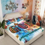 Bible Verses Christian Quotes Bedding Set Full Size,rainbow Tie Dye Fitted Fo.... Fixed Price $38.92.