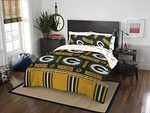 Northwest Nfl Green Bay Packers Rotary Bed In Bag Set. Fixed Price $69.99.