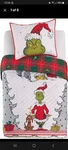 Franco The Grinch By Dr. Seuss Twin Quilt & Sham Set. Fixed Price $65.00.