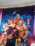 Wwe Kids Bedding Twin Comforter Cm Punk Rey Mysterio John Cena Randy Orton 2012. Fixed Price $44.99.