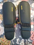 Century Martial Arts Brave Mma Shin Guards Size S/m, Black/gold. Fixed Price $20.00.