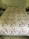 2 Pc Kids Wild Furry Forest Animal Friends Comforter Set Pink Twin 1 Pillow Sham. Fixed Price $26.25.