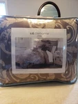 Liz Claiborne Home Mallorca Taupe 4 Piece Queen Comforter Set W/bedskirt Nwt. Fixed Price $90.00.