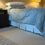 Croscill Queen Comforter & Pillow Shams 3 Pc Set Sea Foam 92" X 96" Botanical. Fixed Price $85.00.