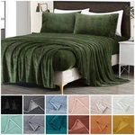 Chezmoi Collection Lavish Extra Soft Microplush Fleece Velvety Bed Sheet Set. Fixed Price $57.99.