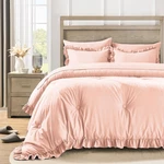 Quietsea Twin Bed Bag 5 Pieces Comforter Set Ruffle Shabby Chic. Fixed Price $74.05.