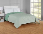 Mainstays Reversible Microfiber Comforter, Green, Full/queen, Adult, All-season. Fixed Price $28.73.
