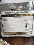 Hotel Collection Primaloft All Season Twin Luxury Down Alternative Comforter. Fixed Price $40.00.