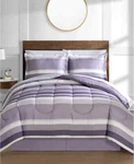 Fairfield Square Collection Austin Stripe/solid Reversible 8 Pc. Comforter Set,. Fixed Price $49.98.