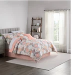 Traditions By Waverly 6PC Coral Century Floral Comforter Bed Set King Nip. Fixed Price $125.01.