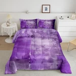 Castle Fairy Abstract Graffiti Comforter Set Queen Sizepurple White Grey. Fixed Price $119.51.