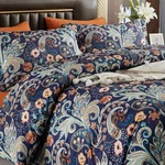 7 Piece King Comforter Set Paisley Floral Boho Bedding Bag -new. Fixed Price $48.99.