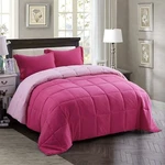 Hig 3PC Pink Queen Size Comforter Set - All Season Reversible Down Alternativ.... Fixed Price $62.88.