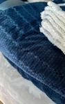 Ugg King Comforter Set Plush Sherpa Rich Blue- Rare Color. Great Condition. Fixed Price $85.00.