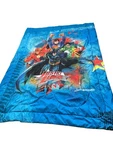 Vintage Justice League Twin Comforter Batman Superman Flash Green Lantern Bed. Fixed Price $39.00.