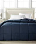 Royal Luxe Lightweight Down Alternative Hyporallergenic Comforter Twin Navy New. Fixed Price $35.00.