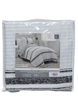 Lush Decor Farmhouse Stripe Black 2 Pc Cotton Duvet Cover Set Twin Xl. Fixed Price $49.99.