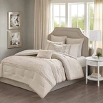 510 Design Luxe Quilted Comforter Set Modern Transitional All Season Down. Fixed Price $123.14.