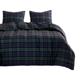 Wake In Cloud Plaid Comforter Set Scottish Tartan Check Geometric Modern Pattern. Fixed Price $86.65.