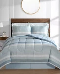 Fairfield Square Collection Austin Stripe Reversible 8 Pc. Comforter Set Queen. Fixed Price $49.99.