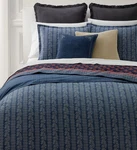 Ralph Lauren Gena Soft Cotton Reversible 3-PC. Comforter Set King $430 Indigo. Fixed Price $240.00.