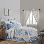 Farmhouse King Quilt Set Creme Jolie Cotton Vhc Brands. Fixed Price $203.40.