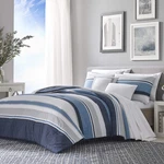 Nautica - Twin Comforter Set Cotton Reversible Bedding Matching Sham Bonus. Fixed Price $105.17.