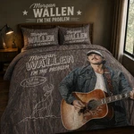 Morgan Wallen Still The Problem Tour 2026 Merch Camo Bedding Set & Blankets. Fixed Price $72.95.