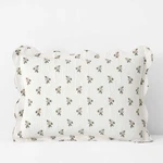Flower Delight Reversible Quilted Sham - Ivory, King.... Fixed Price $37.05.