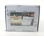 Mossy Oak Logo King Bed 4 Pc Sheet Set Light Purple Hunting Lodge Cabin Soft New. Fixed Price $43.14.