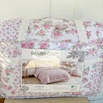 Rachel Ashwell Simply Shabby Chic Blush Pink Rose Comforter Shams Set Queen. Fixed Price $194.99.