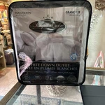 Royal Luxe Goose Over Filled Feather Down Full/queen Comforter White. Fixed Price $79.00.