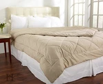 Gardenia Collection Down Alternative King Size Comforter - Sand. Fixed Price $37.49.