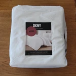 New Dkny King Duvet Cover And Two Sham Set Soft Comfort White. Fixed Price $46.99.