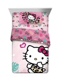 Hello Kitty Bag Twin Size 4-PIECES Kids Comforter & Sheets Bedding Set. Fixed Price $24.95.