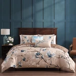 Bebejan Blue Blossom 5 Piece Reversible Comforter Set. Fixed Price $131.99.